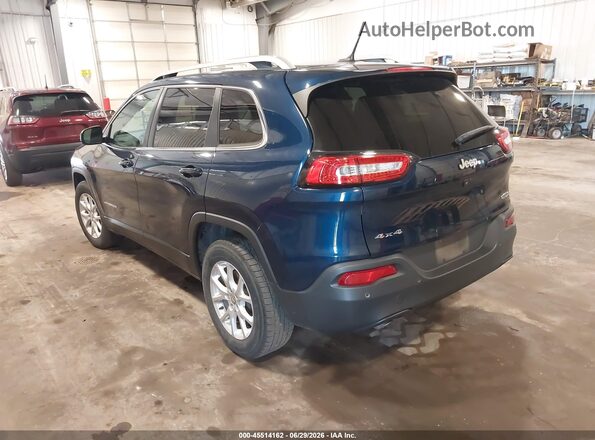 1C4PJMCB2JD531887 2018 JEEP CHEROKEE Blue Задня ліва чверть