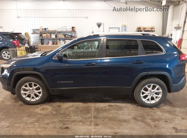 1C4PJMCB2JD531887 2018 JEEP CHEROKEE Blue Панорамний вид салону 360°