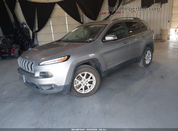 1C4PJMCB2JD559284 2018 JEEP CHEROKEE Gray Передня ліва чверть