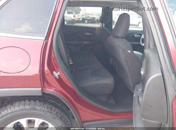 1C4PJMCB2KD449420 2019 JEEP CHEROKEE Maroon VIN sticker view