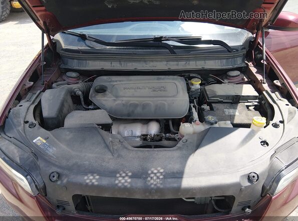 1C4PJMCB2KD449420 2019 JEEP CHEROKEE Maroon Rear view