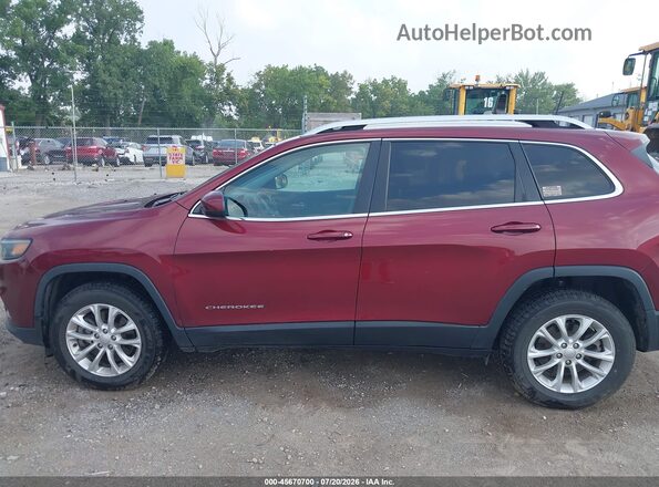 1C4PJMCB2KD449420 2019 JEEP CHEROKEE Maroon 360 interior view