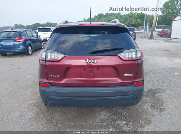 1C4PJMCB2KD449420 2019 JEEP CHEROKEE Maroon 