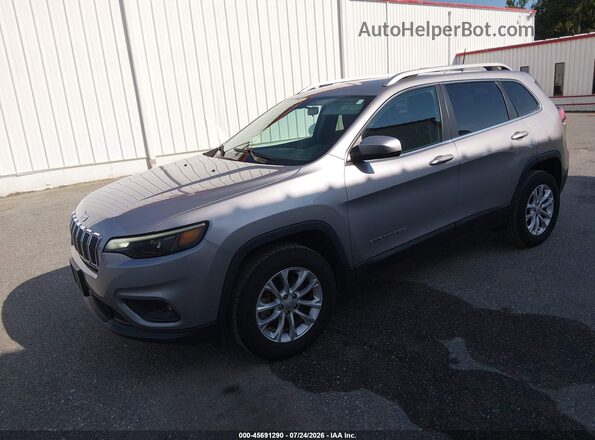 1C4PJMCB2KD449434 2019 JEEP CHEROKEE Gray Vista tres cuartos delantera izquierda