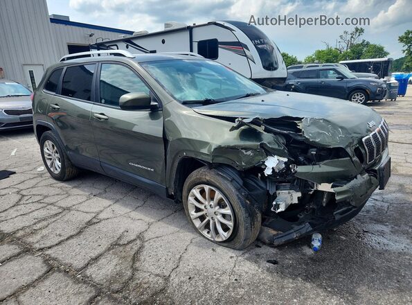 1C4PJMCB2LD505759 2020 JEEP CHEROKEE Green Przód prawy