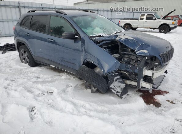 1C4PJMCB2MD149069 2021 JEEP CHEROKEE Blue Front right
