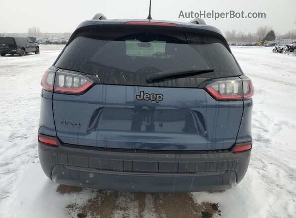 1C4PJMCB2MD149069 2021 JEEP CHEROKEE Blue Rear view