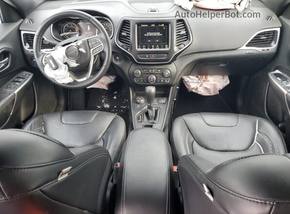 1C4PJMCB2MD149069 2021 JEEP CHEROKEE Blue Dashboard view