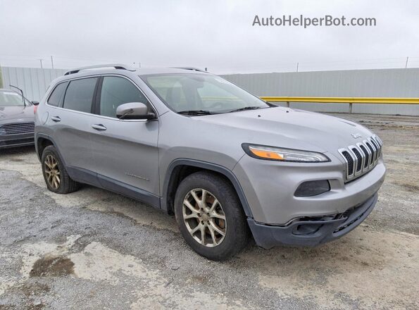 1C4PJMCB3GW259511 2016 JEEP CHEROKEE Gray Front right