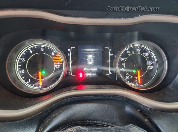 1C4PJMCB3GW259511 2016 JEEP CHEROKEE Gray Front interior view