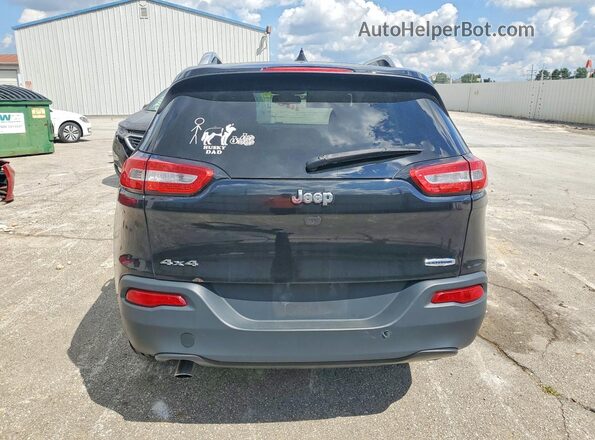 1C4PJMCB3GW276616 2016 JEEP CHEROKEE Black Rear view