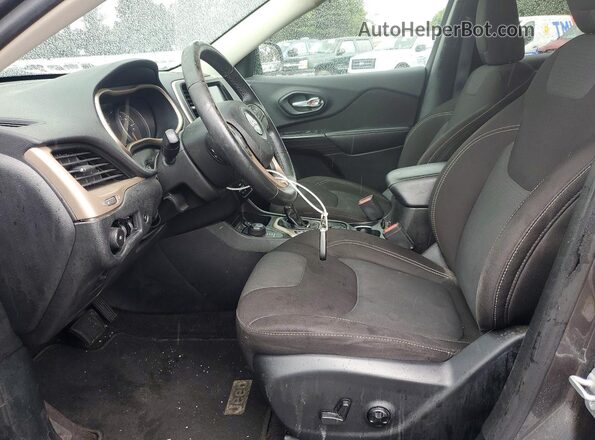 1C4PJMCB3HW564735 2017 JEEP CHEROKEE Gray Widok wnętrza z przodu