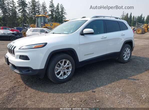 1C4PJMCB3JD528657 2018 JEEP CHEROKEE Белый Передняя левая четверть