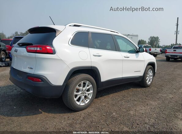 1C4PJMCB3JD528657 2018 JEEP CHEROKEE Белый Задняя правая четверть