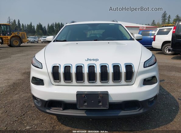 1C4PJMCB3JD528657 2018 JEEP CHEROKEE Белый Вид щитка приборов