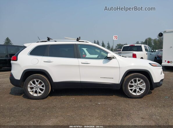 1C4PJMCB3JD528660 2018 JEEP CHEROKEE Белый Вид задней части салона
