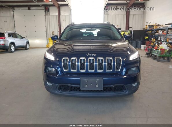 1C4PJMCB3JD531879 2018 JEEP CHEROKEE Blue Widok wnętrza z tyłu