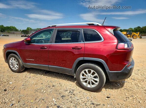 1C4PJMCB3KD168680 2019 JEEP CHEROKEE Бордовый Задняя левая четверть