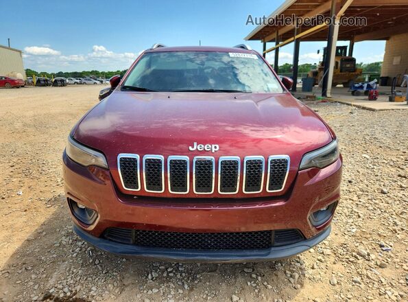 1C4PJMCB3KD168680 2019 JEEP CHEROKEE Бордовый Вид спереди