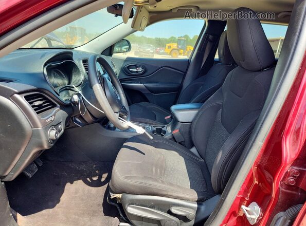1C4PJMCB3KD168680 2019 JEEP CHEROKEE Бордовый Вид салона спереди