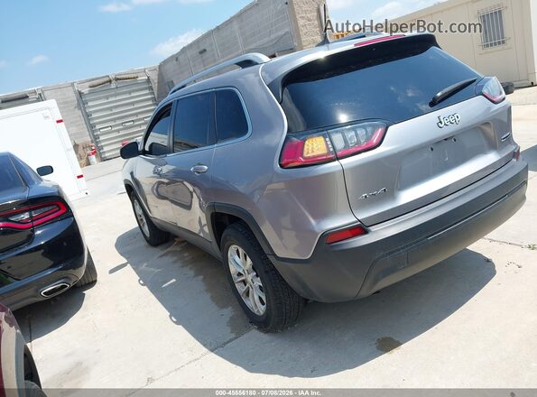 1C4PJMCB3KD250411 2019 JEEP CHEROKEE Silver Trasero izquierdo
