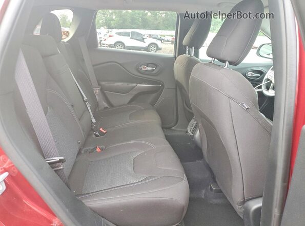 1C4PJMCB3KD295445 2019 JEEP CHEROKEE Burgundy Vista interior trasera