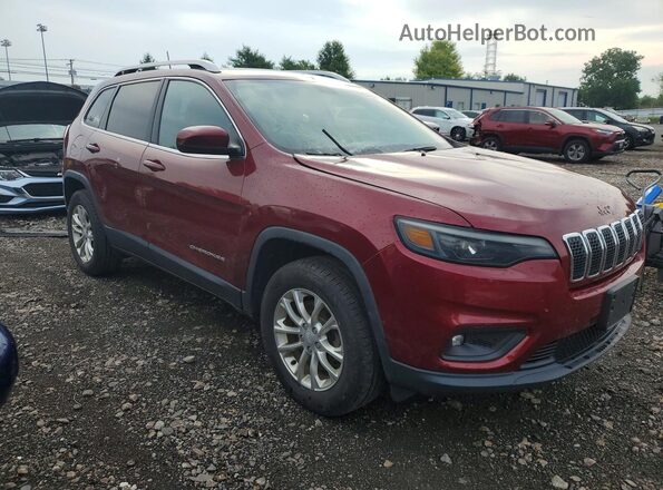 1C4PJMCB3KD295445 2019 JEEP CHEROKEE Burgundy Delantero derecho