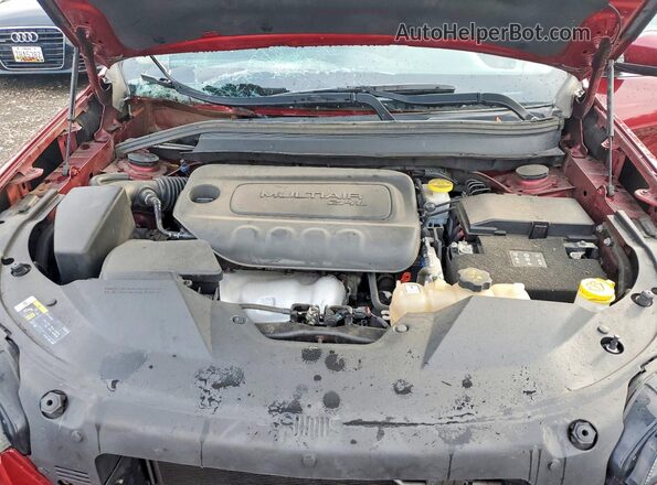 1C4PJMCB3KD295445 2019 JEEP CHEROKEE Burgundy Vista del compartimento del motor