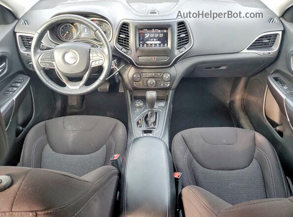 1C4PJMCB3KD295445 2019 JEEP CHEROKEE Burgundy Vista del cuadro de instrumentos