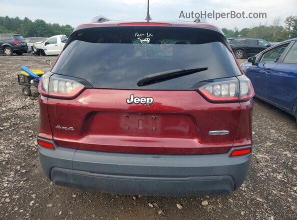 1C4PJMCB3KD295445 2019 JEEP CHEROKEE Burgundy Vista interior delantera
