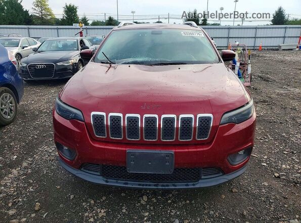 1C4PJMCB3KD295445 2019 JEEP CHEROKEE Burgundy Vista trasera