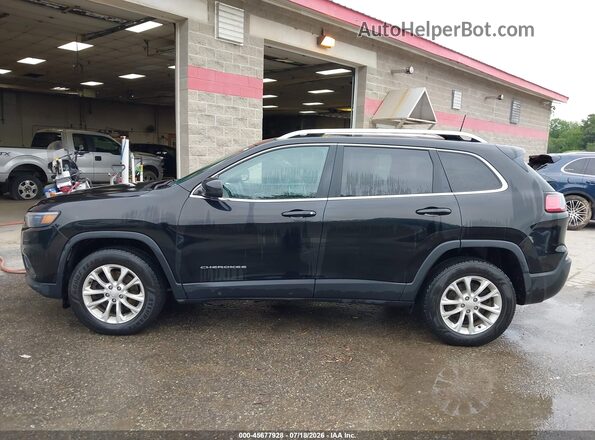 1C4PJMCB3KD412585 2019 JEEP CHEROKEE Черный Панорамный вид салона 360°