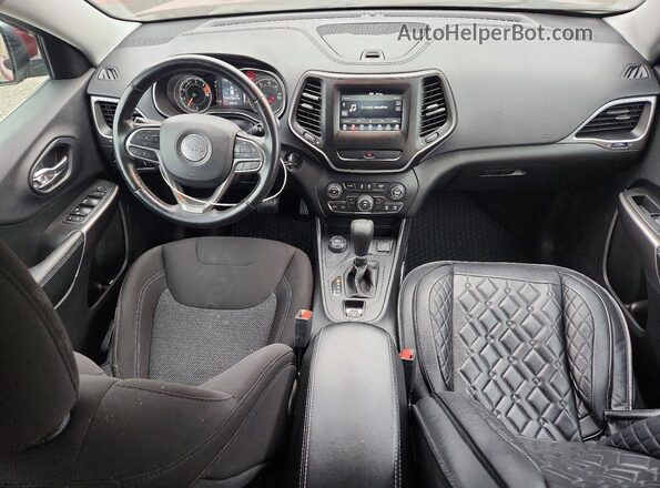 1C4PJMCB3KD487173 2019 JEEP CHEROKEE Maroon წინა პანელის ხედი