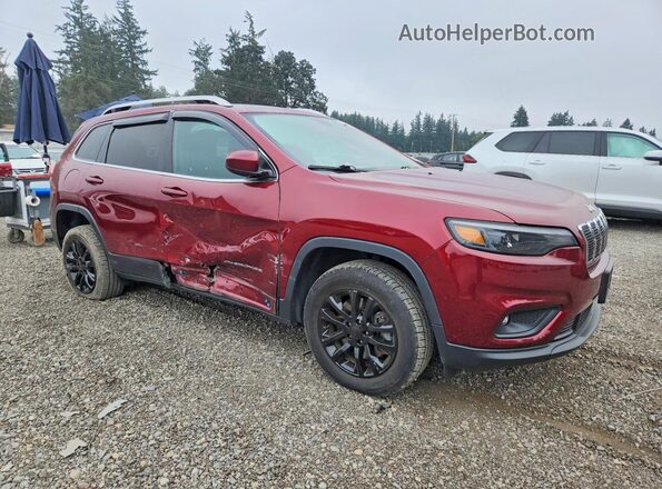 1C4PJMCB3KD487173 2019 JEEP CHEROKEE Maroon წინა მარჯვენა
