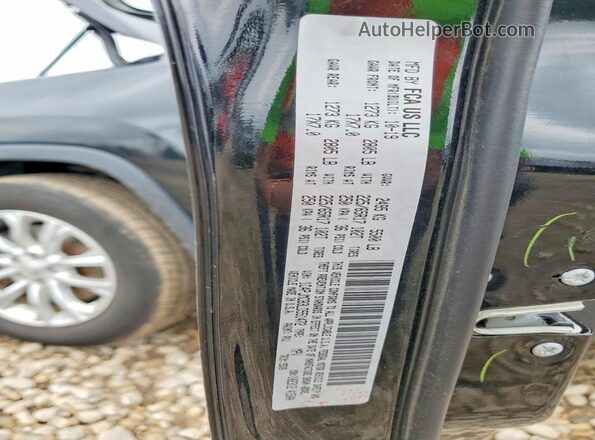 1C4PJMCB3LD551472 2020 JEEP CHEROKEE Black VIN კოდის სტიკერის ხედი