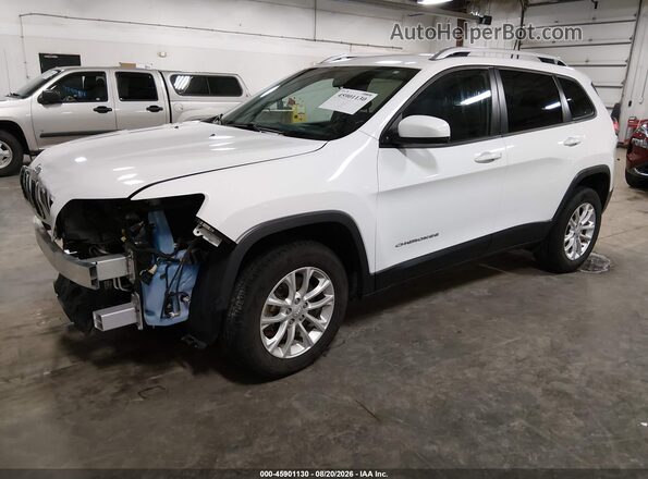 1C4PJMCB3LD579529 2020 JEEP CHEROKEE Белый Передняя левая четверть
