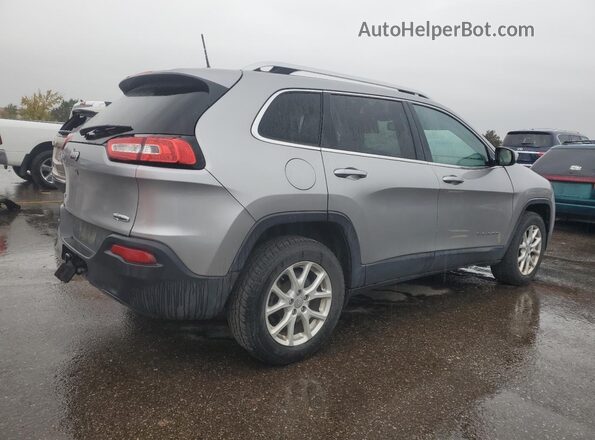 1C4PJMCB4GW109214 2016 JEEP CHEROKEE Серебряный Задняя правая четверть