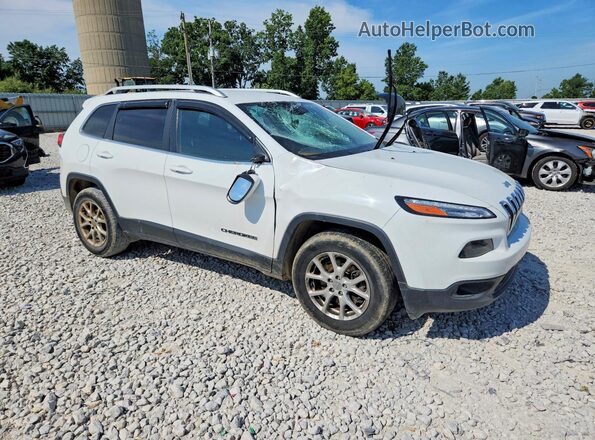1C4PJMCB4HW657599 2017 JEEP CHEROKEE White Przód prawy