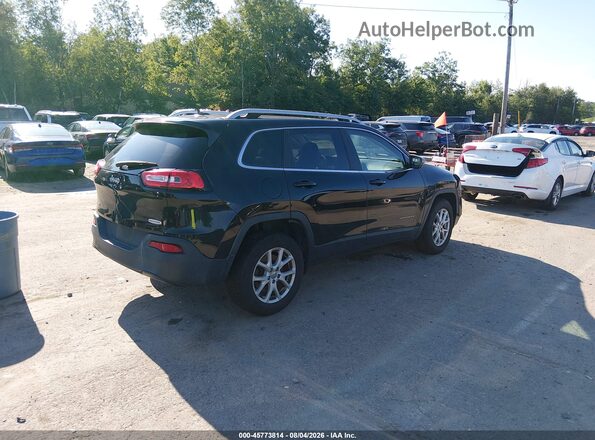1C4PJMCB4HW658199 2017 JEEP CHEROKEE Black Задня права чверть