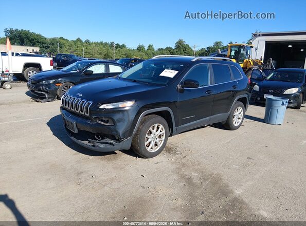 1C4PJMCB4HW658199 2017 JEEP CHEROKEE Black Передня ліва чверть