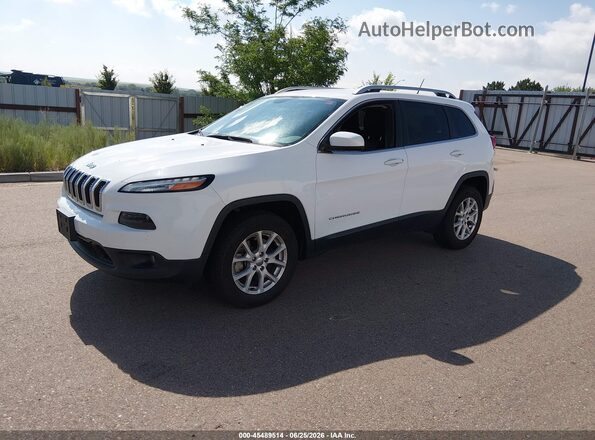 1C4PJMCB4JD528473 2018 JEEP CHEROKEE White Передня ліва чверть