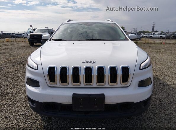 1C4PJMCB4JD528652 2018 JEEP CHEROKEE White წინა ხედი