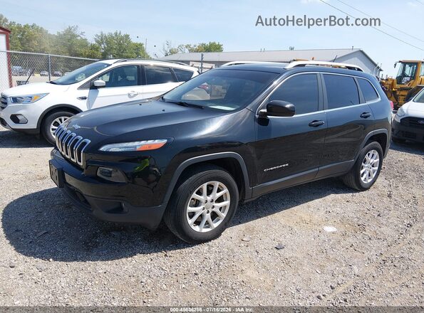 1C4PJMCB4JD561151 2018 JEEP CHEROKEE Черный Передняя левая четверть