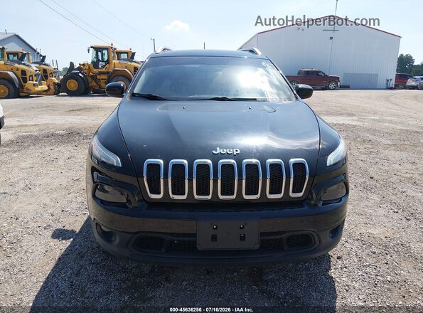 1C4PJMCB4JD561151 2018 JEEP CHEROKEE Черный Вид щитка приборов