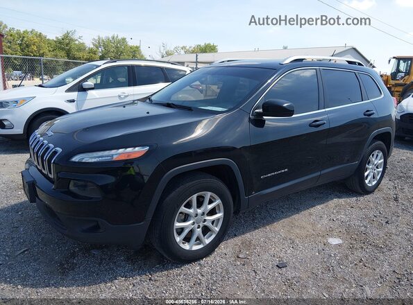 1C4PJMCB4JD561151 2018 JEEP CHEROKEE Черный Вид спереди