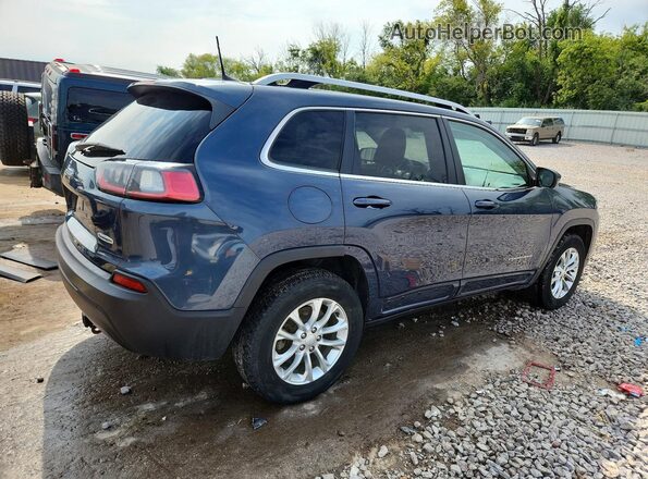 1C4PJMCB4KD379094 2019 JEEP CHEROKEE Blue Задня права чверть