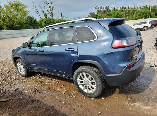 1C4PJMCB4KD379094 2019 JEEP CHEROKEE Blue Задня ліва чверть