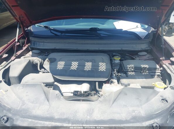 1C4PJMCB4KD450889 2019 JEEP CHEROKEE Темно-бордовый Вид сзади