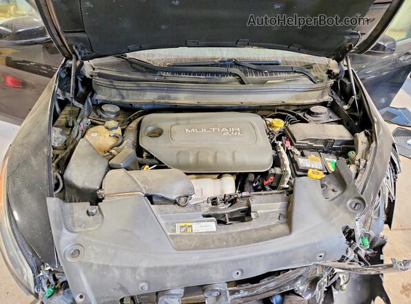 1C4PJMCB5GW178865 2016 JEEP CHEROKEE Black Vista del compartimento del motor