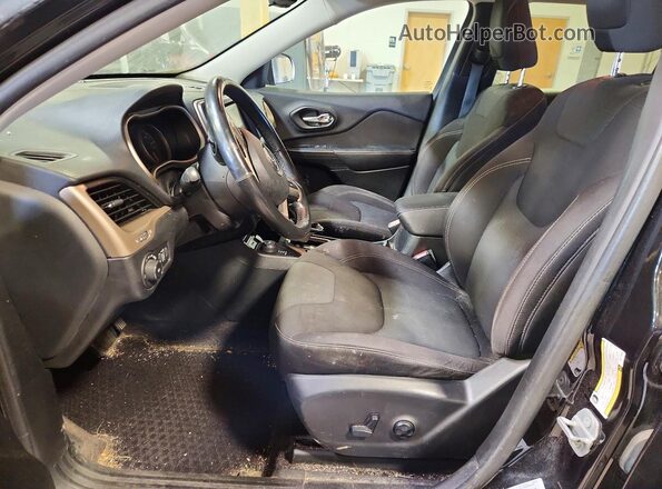 1C4PJMCB5GW178865 2016 JEEP CHEROKEE Black Vista interior delantera